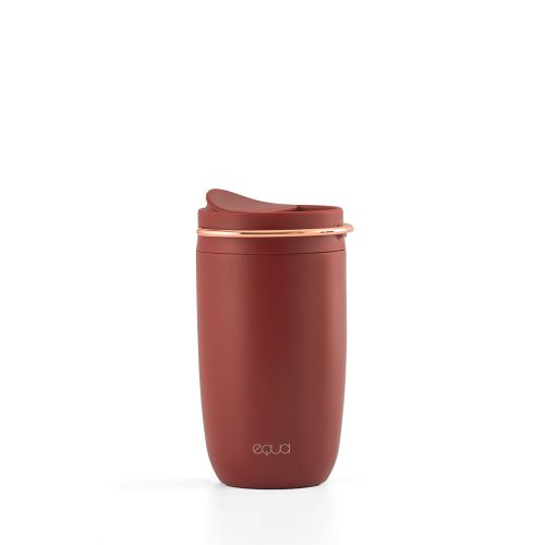 EQUA Cup, termosz bögre, Wine not (bordó) - 300 ml