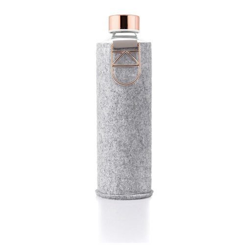 EQUA kulacs MISMATCH 750 ml, üveg Rose Gold